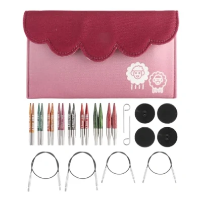 Image of KNITPRO Dreamz Spec. Interchang. Needle tip 05cm Set Mini 1pc