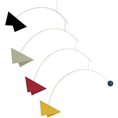 Image of Flensted Mobiles Fatamorgana Mobile Steel 60 x cm Multi Coloured