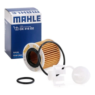 Image of 0415240040, 04152B1090, 04152YZZA7, 15613YZZA6 Oil Filter MAHLE ORIGINAL OX 416D2 Insert TOYOTA: iQ, Yaris II Hatchback, III Hatchback