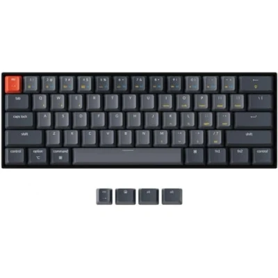 Image of Keychron USA K12 Bluetooth RGB Backlit Soldered Tactile Switches Mac/PC 60% Keyboard