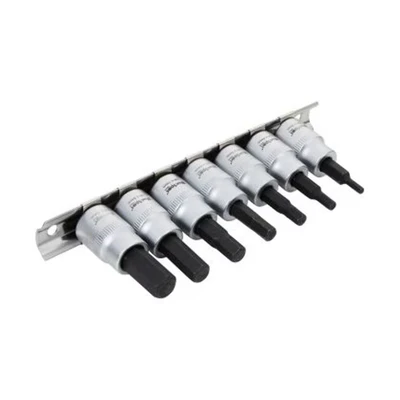 Image of Blue Spot Tools 3/8&quot; Hex Socket Bit Set 7 Piece