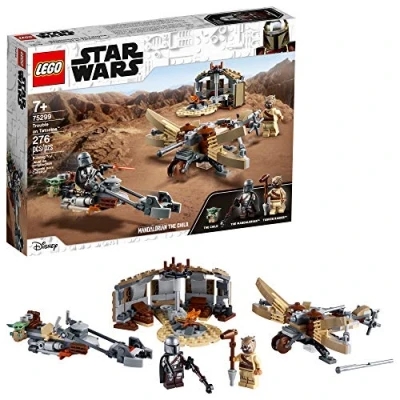 Image of LEGO Star Wars: The Mandalorian Trouble on Tatooine 75299 Awesome Toy Building Kit for Kids Featuring Child, New 2021 (277 Pieces)