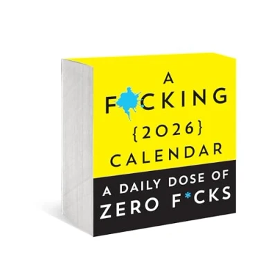 Image of A F*cking 2026 Boxed Calendar: daily dose of zero f*cks (Calendars &amp; Gifts to Swear By)