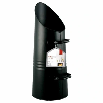 Image of De Vielle 22in Coal Bucket Matt Black