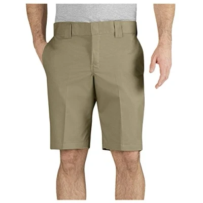 Image of Dickies Slim Fit 11 Inch Flex Work Short, Desert Sand, 36