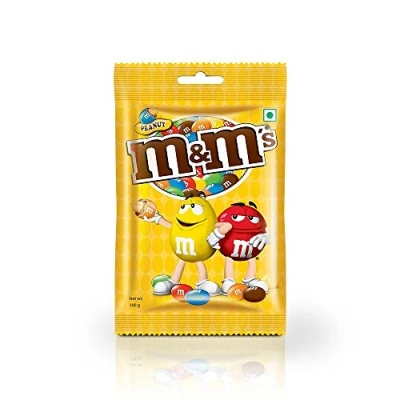 Image of M&amp;Ms Peanut Treat Bag, 100g