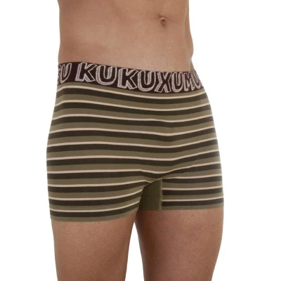 Image of Kukuxumusu Mens Printed boxer with elastic waistband 98751 man Green Size Small