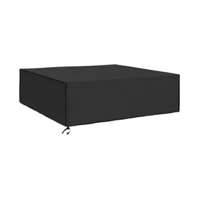Image of Outsunny Large Patio Garden Furniture Set Cover 600D Oxford Square Waterproof, 230 x 70 cm, Black