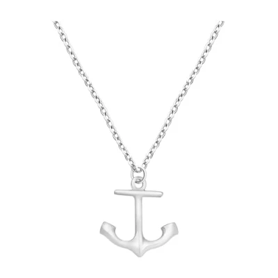 Image of Sofia Milani Women&#039;s Necklace 925 Silver Maritime Anchor Pendant 50127A