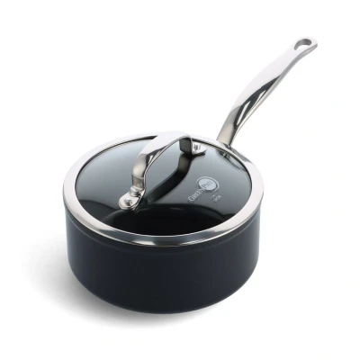 Image of GreenPan Barcelona Pro Aluminium Non Stick 18cm Saucepan with Lid