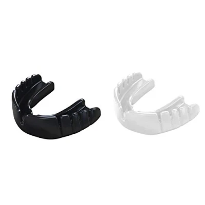 Image of adidas Mouth Guard Gum Shield Adult Junior Kids Boxing Rugby Hockey MMA OPRO Snap Fit Gen4 (Black, Junior)
