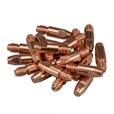Image of RIVERWELD 36KD MB36 M8 Contact Tips Consumables Fit Welding Torch 20pk