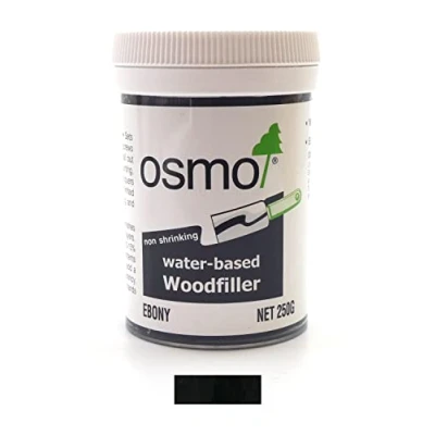 Image of Osmo Water Based Wood Filler 250g tub Ebony