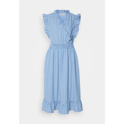 Image of Lollys Laundry MIDI Dress Day dress, Women&#039;s, Size: XL, Light blue