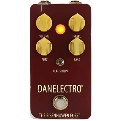 Image of Danelectro The Eisenhower Fuzz Octave Electric Guitar Effects Pedal, full size, EF 1