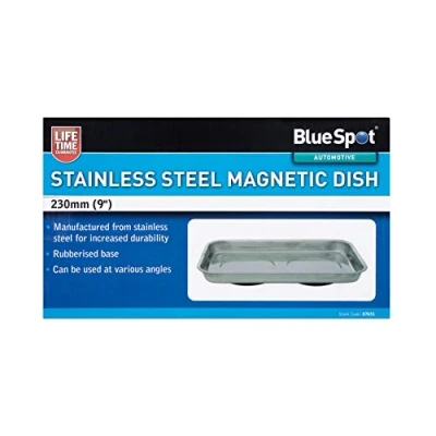 Image of BlueSpot 07651 230mm (9&quot;) Stainless Steel Magnetic Dish