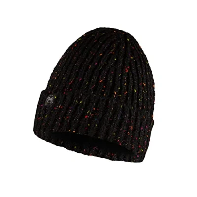 Image of Buff Women&#039;s Kim Black Knitted Polar Beanie, Black, One Size UK