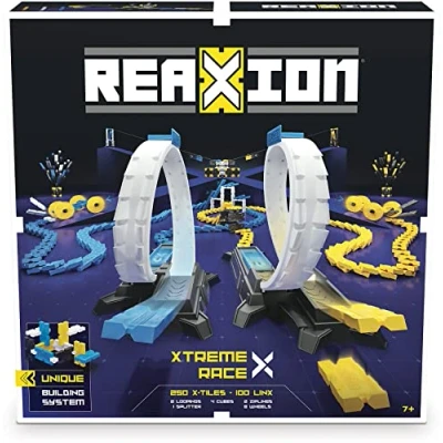 Image of Reaxion Xtreme Race Domino, STEM and Construction Toy For Kids Age 7 +