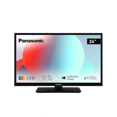 Image of Panasonic TS 24N30AEY, N30 Series 24 inch HD LED TV, 2024, USB Media Player, High Contrast, Triple Tuner, HDMI, Wall Mount Option, Thin Frame, For An Exceptional Visual Experience