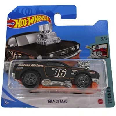 Image of Hot Wheels &#039;68 Mustang Tooned 3/5 2021 (40/250) Short Card