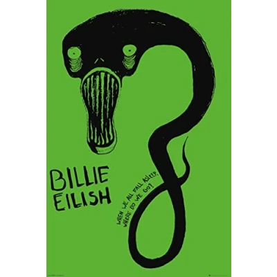 Image of Billie Eilish Ghoul 61 x 91.5cm Maxi Poster