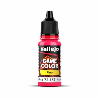 Image of AV Vallejo Game Color 18ml Fluo Fluorescent Red