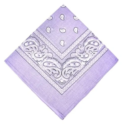 Image of paisley Print Men&#039;s Cotton Funky Headband Scarf Headwear Bandana UK Lilac