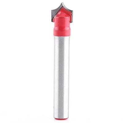 Image of 6mm Shank 3D CNC Engraving End Mill V Groove Needle Tip Router Bit Woodworking Craftsman Carving Tool Milling Tool(8MM)