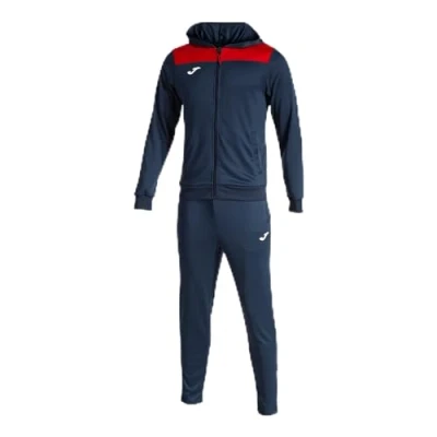 Image of Joma Men&#039;s Phoenix II Tracksuit, Navy/Red, M