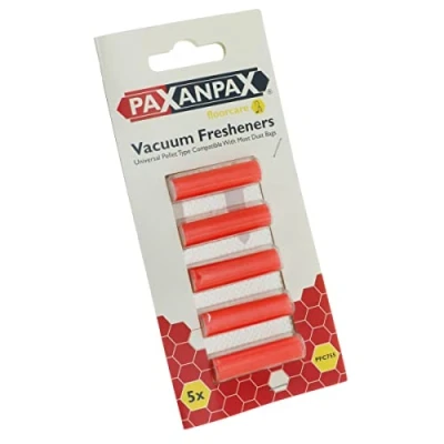 Image of Europart 46 UN 13 Universal Pellet Vacuum Cleaner Air Freshener, Pack of 5, Red, 18/10 Steel