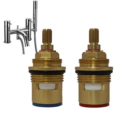 Image of Bathstore Metro Bath Shower Mixer Compatible Tap Cartridge Valve Pair X1A018N C H