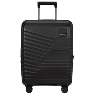 Image of SAMSONITE Intuo Spinner S, Expandable Hand Luggage, 55 cm, 39/45 L, Black, Black (Black), S (55 cm L), Carry on Luggage