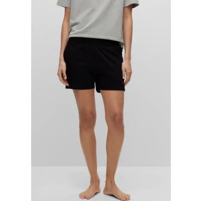 Image of HUGO Women&#039;s Shuffle Lounge wear Shorts, Black1, L