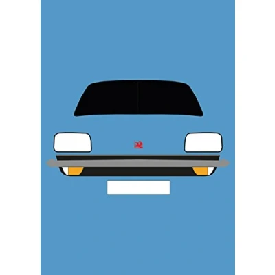 Image of Vauxhall Chevette Retro Motor Company Greeting Card