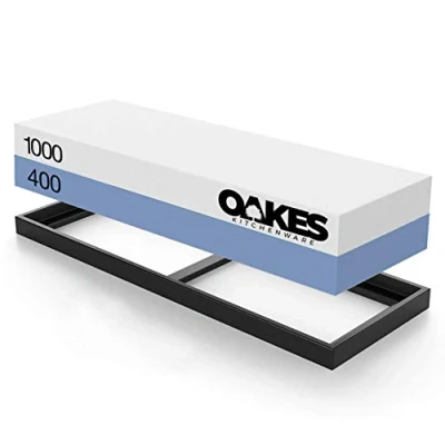 Image of Whetstone 400/1000 Grit. Oakes Sharpening Stone