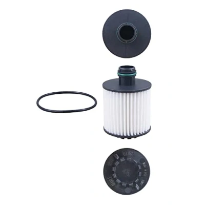 Image of 55261437, 6000626025 Oil Filter MAHLE ORIGINAL OX 1171D Insert FIAT: 500X, Panda III Hatchback, Doblo II Box Body / Estate, VAUXHALL: Corsa Mk4