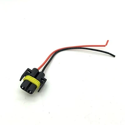 Image of 9006/HB4 9005/HB3 9012/HIR2 Headlight bulb repair socket connector plug wire Pack of 1
