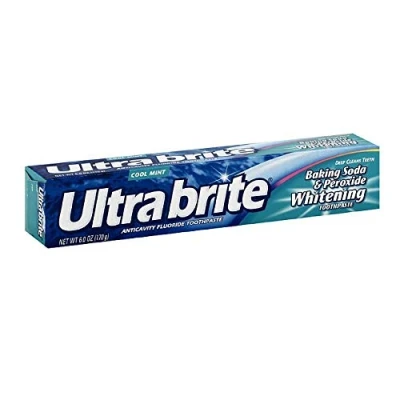 Image of Ultra Brite Baking Soda &amp; Peroxide Formula Toothpaste 6 Oz