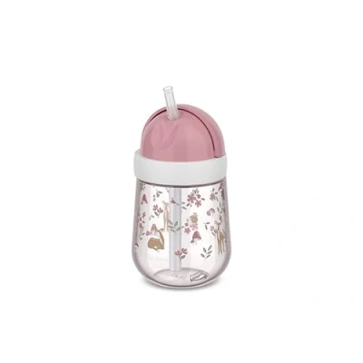 Image of Mepal Straw Cup Mio Little Dutch, Toddler from 9 Months, Leak Proof Drinking Bottle for Toddlers, Dishwasher Safe &amp; BPA Free, 300 ml, Fairy Garden