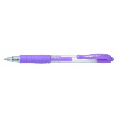 Image of Pilot G207 Retractable Gel Rollerball 0.7 mm Tip (Box of 12) Pastel Violet