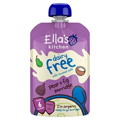 Image of Ella&#039;S Kitchen Organic Coconut Milk,Oats,Pear,Fig 6M+ Stage 1, 100 g