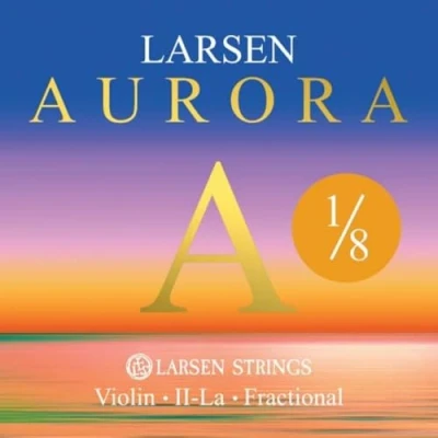 Image of Larsen Aurora 1/8 strings for violin A medium