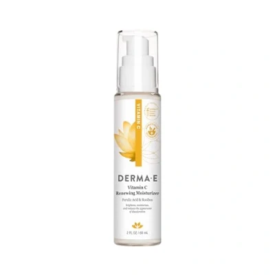 Image of DERMA E Vitamin C Renewing Moisturizer with Probiotics and Rooibos, 2 Fl Oz