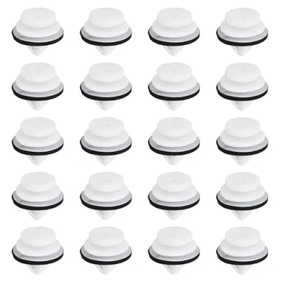 Image of YINETTECH 20Pcs Car Plastic Trim Clips Door Molding Retainer Wheel Arch Clip with Gasket LR028939 Compatible Range Rover Sport L49