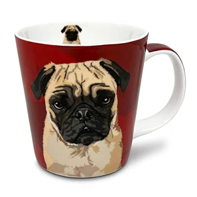 Image of Leslie Gerry Pug Mug