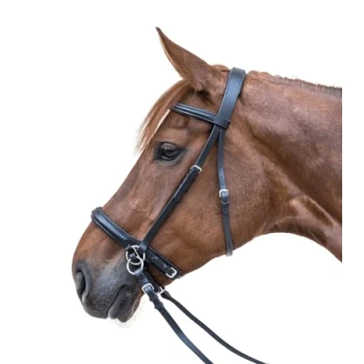 Image of Waldhausen STAR bitless bridle Pony Black