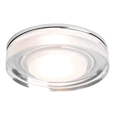Image of Vancouver Bathroom Ceiling Downlight Polished Chrome IP65, GU10