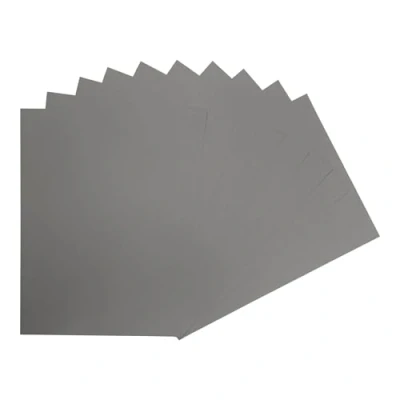 Image of Pack of 50 A4 Grey Coloured Card 160gsm Sheets