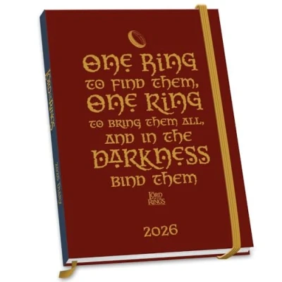 Image of Lord of the Rings A5 Diary 2026