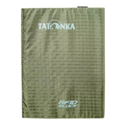 Image of Tatonka Card Holder 12 RFID B Credit Case with Blocking TÜV Tested Offers Space for Bank Cards 12.5 x 9 1 cm Olive Green